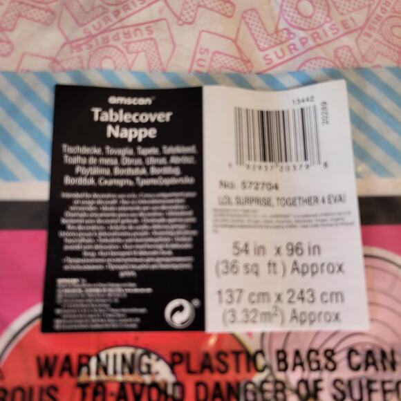 LOL Surprise Doll Party Kit for 8 Plates, Decor, Lanterns, Pens Straws Huge Lot - Picture 7 of 16